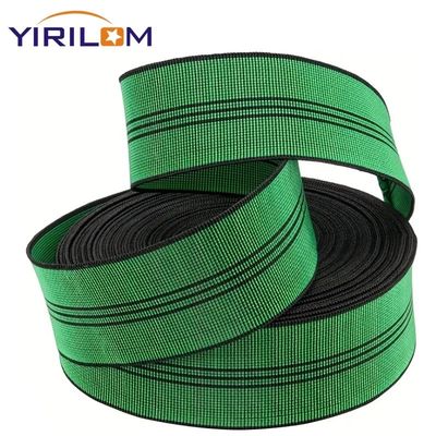 1.5mm 厚さ モバイルソファのためのポリエステルでインポートラスティックゴム Webbing