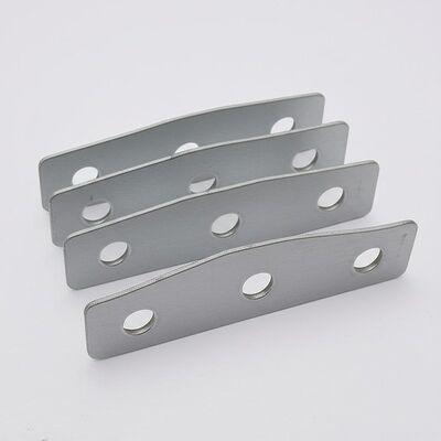 オーダーメイド 5 穴 半プラスチック 覆い 亜鉛 コーティング ソファ スプリング クリップ 家具 ハードウェア