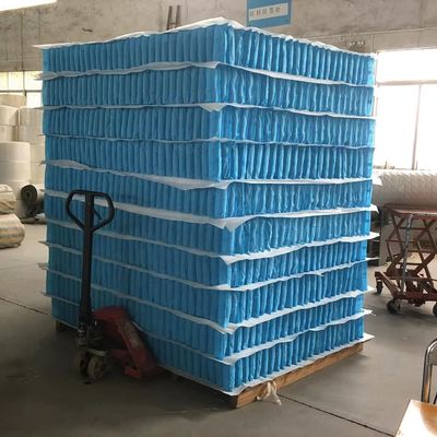 高炭素鋼鉄ワイヤマットレス ポケットスプリングユニット 1/3/5/7 ゾーンオプション