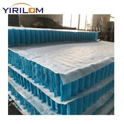 70番手 高炭素鋼線 ポケットコイルユニット、5～7巻、マットレス製造用1/3/5/7ゾーン