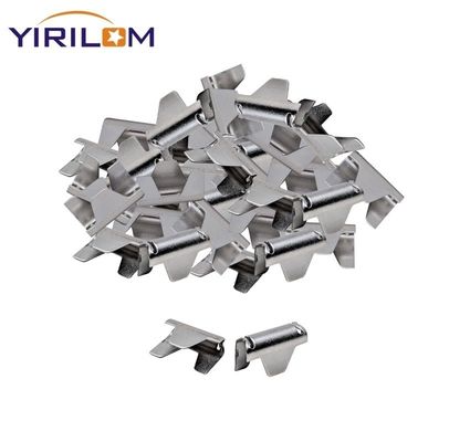 マットレスと室内装飾用の22mmクラウン付き亜鉛メッキヘビーデューティーステイワイヤークリップ