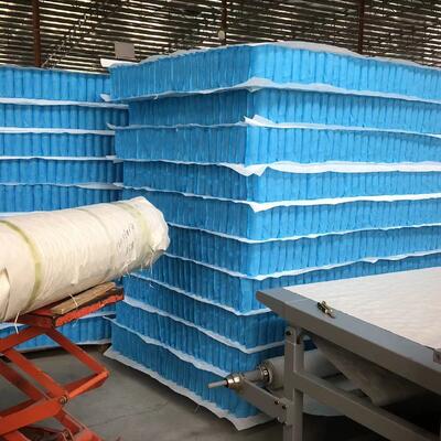 耐久性のあるマットレスポケットスプリングシステムで,マットレスのサポートと快適性を向上させ,長期にわたって使用できるように設計された独立したネストスプリング