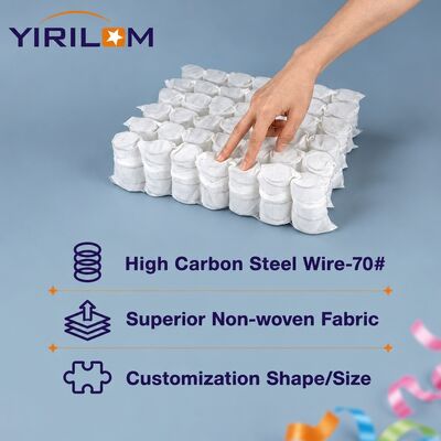 卸売 オーダーメイドサイズ 1.8mm スチールワイヤーソファ ポケットスプリングユニット 6-12cm 高さ