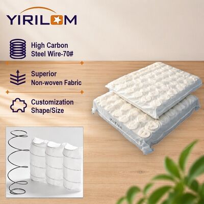 1.8mm Wire High Carbon Steel Mini Pocket Spring Coil for Customized Size Sofa Cushions