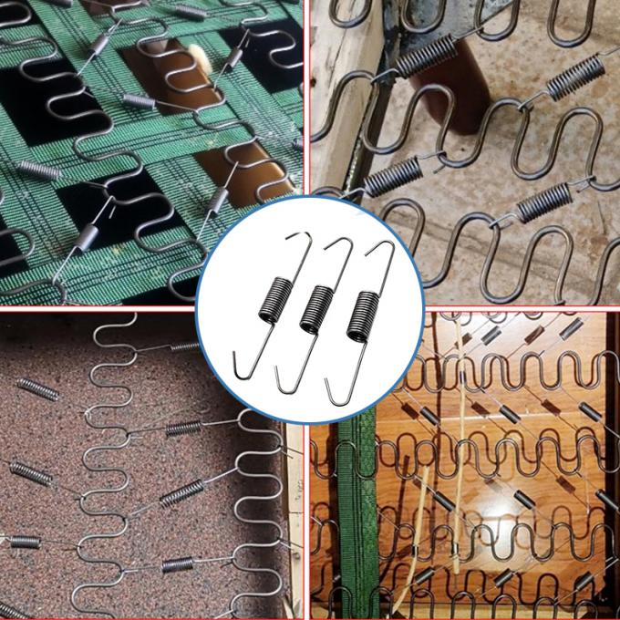 最高品質の鋼鉄ワイヤーバランスフック シグザック ソーファのスプリング固定クリップ 5