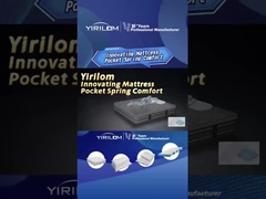 マットレス用のポケットスプリング