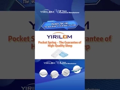 カスタマイズマットレス 5 ゾーンポケットコイルスプリングユニット マットレス