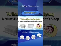 パーソナライズ 0.9mm スチールワイヤ ポケットスプリング 枕