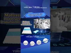 OEM ロールアップ パッキング パーソナライズ 2.0mm ポケットスプリング マットレス