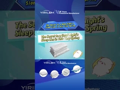 高品質の非織布 1.0mm ポケットスプリング 枕