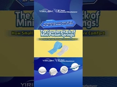 1.4mm 3cm 高さ ミクロ ミニ ポケット スプリング マットレス