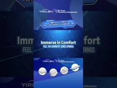 カスタム1.8mm 2.0mmスチールワイヤー クイーンサイズ メタルマットレス ポケットコイルユニット