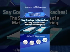 良い品質 2.0mm マットレス 春 ポケット マットレス コイル マットレス 春