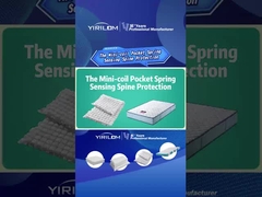 ポケットコイルスプリング 適正価格 ロールパッキング マットレス用のマイクロポケットスプリングユニット