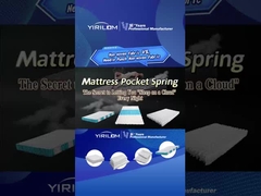 安価で高品質なポケットスプリングサプライヤー / スプリングマットレスポケット / ポケットコイル スプリングユニット