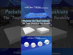 ツイン バイブラント ホワイト ポケット スプリング 良い品質 ソファ ポケット スプリング 製品