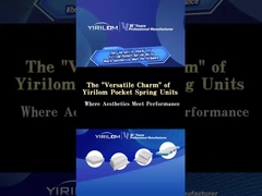 非織物 ローリングアップ スプリング ポーチ スプリング ソファ 枕 座席