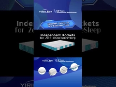 高強度金属ポケットスプリングコイル 高さ7インチ マットレス ポケットスプリング