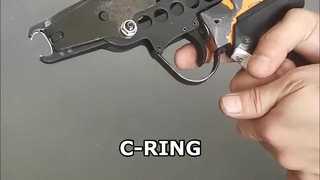 Cリング家具固定ツール