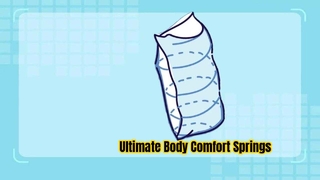 ターゲットを絞ったボディサポートポケットスプリング